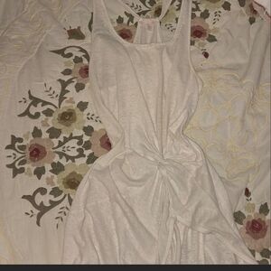 Victoria's Secret Cream Racerback Tank Top